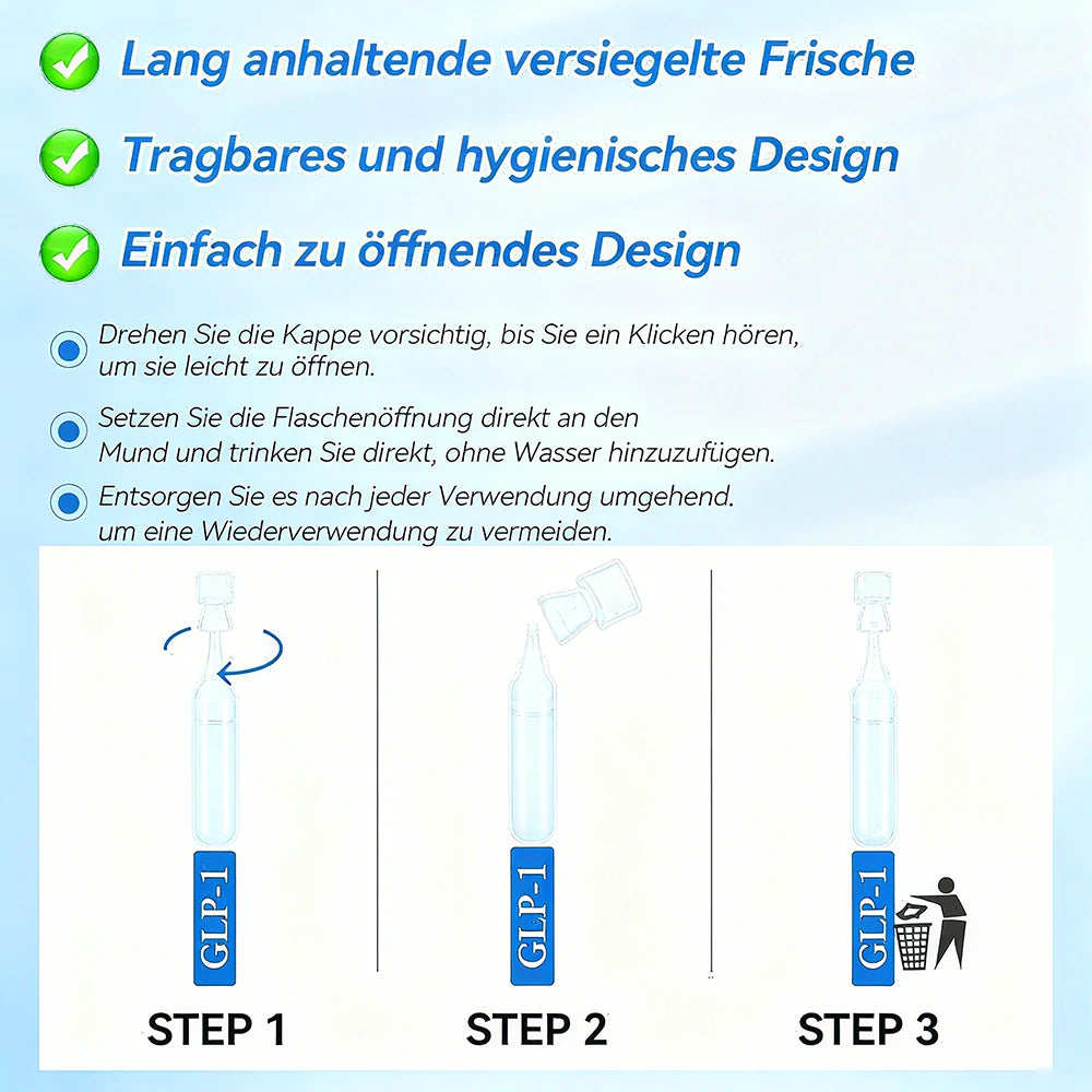 𝐩𝐞𝐚𝐤𝐚® 𝗚𝗟𝗣-𝟭 9-in-1 Gesundheitslösung Oral Liquid👩‍⚕️(Nur eine Dosis pro Tag, sichtbare Veränderungen in 7 Tagen)👍Geeignet für Gewichtsreduktion, kardiovaskuläre Gesundheit, Diabetes, Schlafapnoe, Gelenkprobleme und viele weitere Gesundheitsprobleme🏆🏆