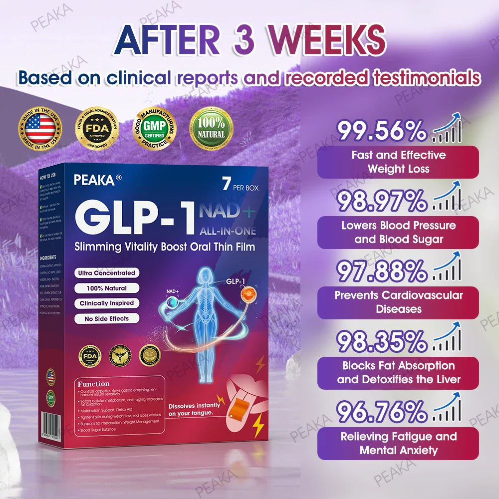 𝑂𝑓𝑓𝑖𝑐𝑖𝑎𝑙 𝑆𝑡𝑜𝑟𝑒 | PEAKA® Slimming Vitality Boost Oral Thin Film 👩‍⚕️🥇(Just once a week, visible changes in 7 days ✅ For obesity, cardiovascular health, diabetes, sleep apnea, joint issues, and more)