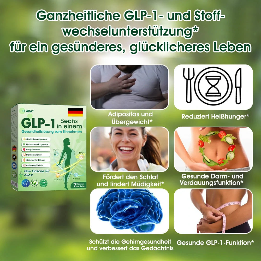 | 𝑶𝒇𝒇𝒊𝒛𝒊𝒆𝒍𝒍𝒆𝒓 𝑺𝒉𝒐𝒑 | 𝑷𝑬𝑨𝑲𝑨® 🇩🇪🏆 𝑮𝑳𝑷-𝟏 𝑺𝒆𝒄𝒉𝒔-𝒊𝒏-𝑬𝒊𝒏𝒔 𝑻𝒓𝒊𝒏𝒌𝒍ö𝒔𝒖𝒏𝒈 (𝑵𝒖𝒓 𝒂𝒍𝒍𝒆 2 𝑻𝒂𝒈𝒆 𝒆𝒊𝒏𝒆 𝑫𝒐𝒔𝒊𝒔 – 𝒔𝒊𝒄𝒉𝒕𝒃𝒂𝒓𝒆 𝑽𝒆𝒓ä𝒏𝒅𝒆𝒓𝒖𝒏𝒈𝒆𝒏 𝒊𝒏 7 𝑻𝒂𝒈𝒆𝒏) 🌿 𝑭ü𝒓 𝑮𝒆𝒘𝒊𝒄𝒉𝒕𝒔𝒓𝒆𝒅𝒖𝒌𝒕𝒊𝒐𝒏, 𝑯𝒆𝒓𝒛-𝑲𝒓𝒆𝒊𝒔𝒍𝒂𝒖𝒇-𝑮𝒆𝒔𝒖𝒏𝒅𝒉𝒆𝒊𝒕, 𝑩𝒍𝒖𝒕𝒛𝒖𝒄𝒌𝒆𝒓, 𝑺𝒄𝒉𝒍𝒂𝒇𝒂𝒑𝒏𝒐𝒆, 𝑮𝒆𝒍𝒆𝒏𝒌𝒃𝒆𝒔𝒄𝒉𝒘𝒆𝒓𝒅𝒆𝒏 𝒖. 𝒗. 𝒎.