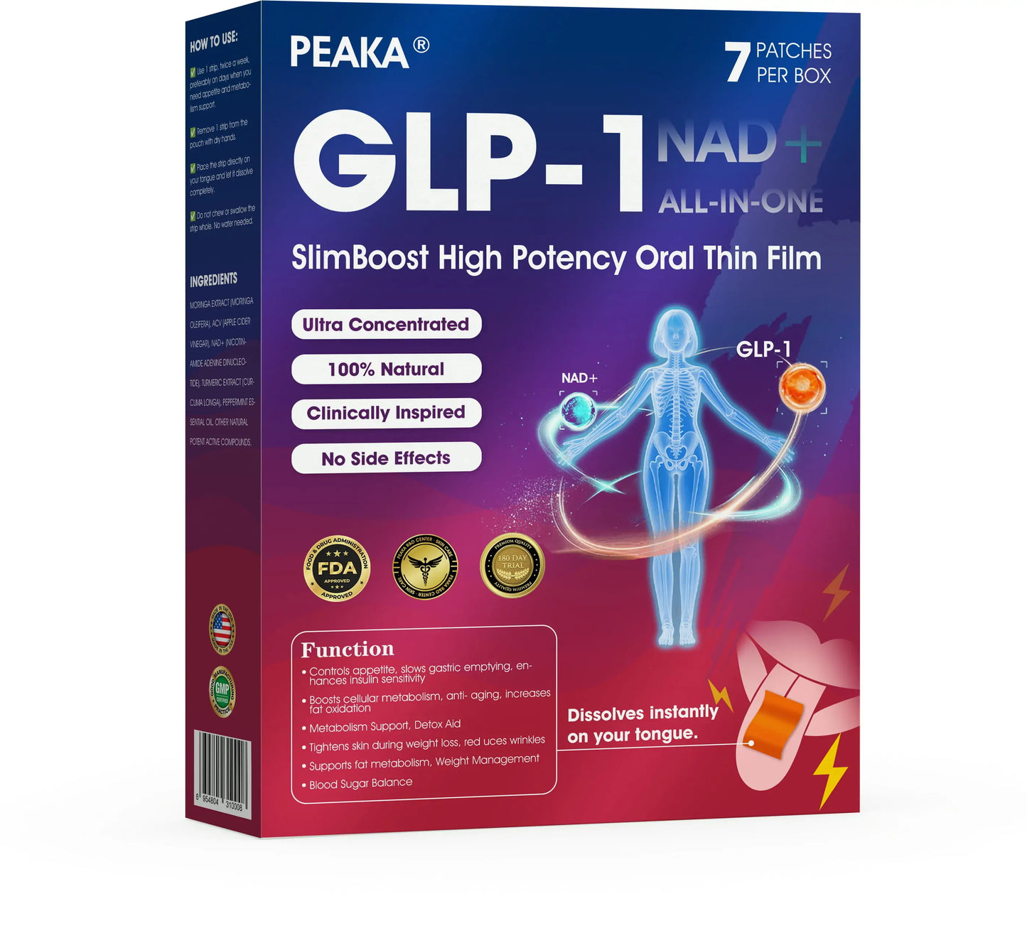 𝑂𝑓𝑓𝑖𝑐𝑖𝑎𝑙 𝑆𝑡𝑜𝑟𝑒 | PEAKA® Slimming Vitality Boost Oral Thin Film 👩‍⚕️🥇(Just once a week, visible changes in 7 days ✅ For obesity, cardiovascular health, diabetes, sleep apnea, joint issues, and more)