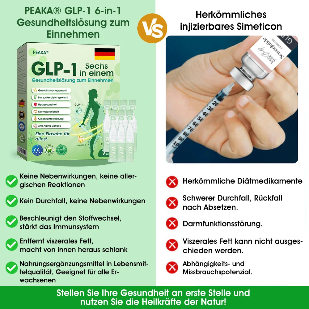 | 𝑶𝒇𝒇𝒊𝒛𝒊𝒆𝒍𝒍𝒆𝒓 𝑺𝒉𝒐𝒑 | 𝑷𝑬𝑨𝑲𝑨® 🇩🇪🏆 𝑮𝑳𝑷-𝟏 𝑺𝒆𝒄𝒉𝒔-𝒊𝒏-𝑬𝒊𝒏𝒔 𝑻𝒓𝒊𝒏𝒌𝒍ö𝒔𝒖𝒏𝒈 (𝑵𝒖𝒓 𝒂𝒍𝒍𝒆 2 𝑻𝒂𝒈𝒆 𝒆𝒊𝒏𝒆 𝑫𝒐𝒔𝒊𝒔 – 𝒔𝒊𝒄𝒉𝒕𝒃𝒂𝒓𝒆 𝑽𝒆𝒓ä𝒏𝒅𝒆𝒓𝒖𝒏𝒈𝒆𝒏 𝒊𝒏 7 𝑻𝒂𝒈𝒆𝒏) 🌿 𝑭ü𝒓 𝑮𝒆𝒘𝒊𝒄𝒉𝒕𝒔𝒓𝒆𝒅𝒖𝒌𝒕𝒊𝒐𝒏, 𝑯𝒆𝒓𝒛-𝑲𝒓𝒆𝒊𝒔𝒍𝒂𝒖𝒇-𝑮𝒆𝒔𝒖𝒏𝒅𝒉𝒆𝒊𝒕, 𝑩𝒍𝒖𝒕𝒛𝒖𝒄𝒌𝒆𝒓, 𝑺𝒄𝒉𝒍𝒂𝒇𝒂𝒑𝒏𝒐𝒆, 𝑮𝒆𝒍𝒆𝒏𝒌𝒃𝒆𝒔𝒄𝒉𝒘𝒆𝒓𝒅𝒆𝒏 𝒖. 𝒗. 𝒎.